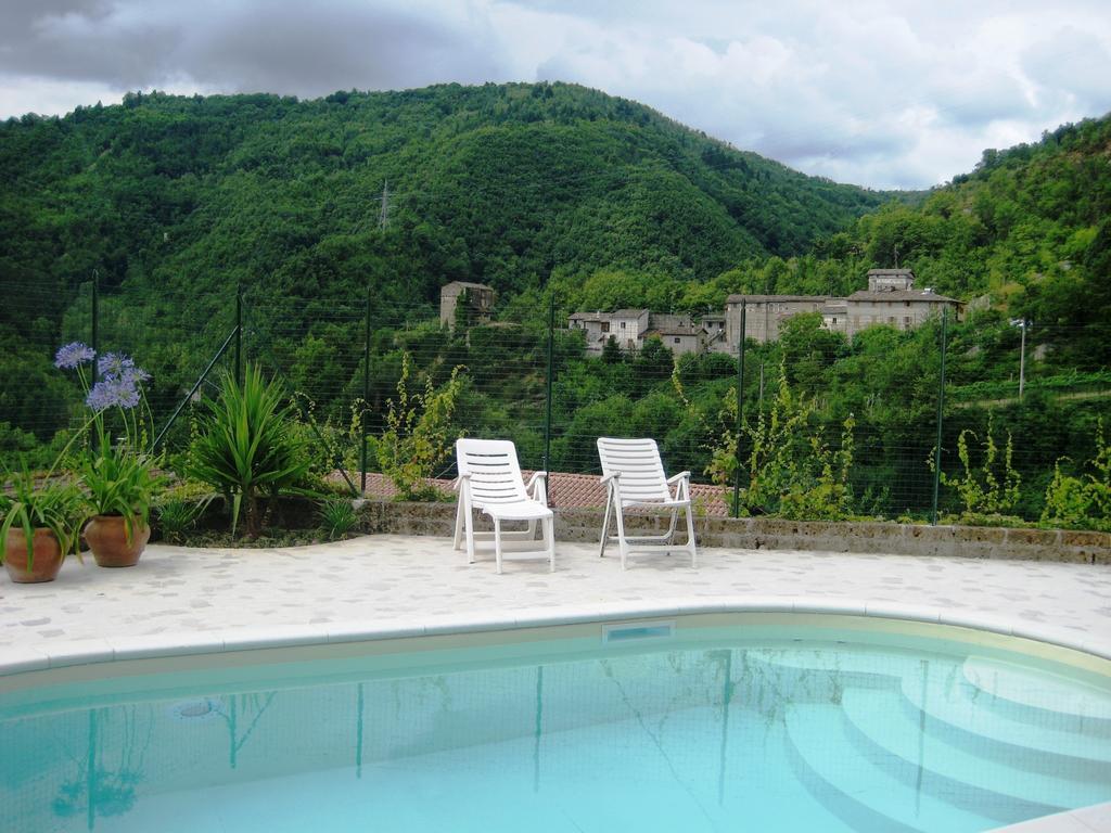 Agriturismo La Rocca Hotel Marsia Exterior foto